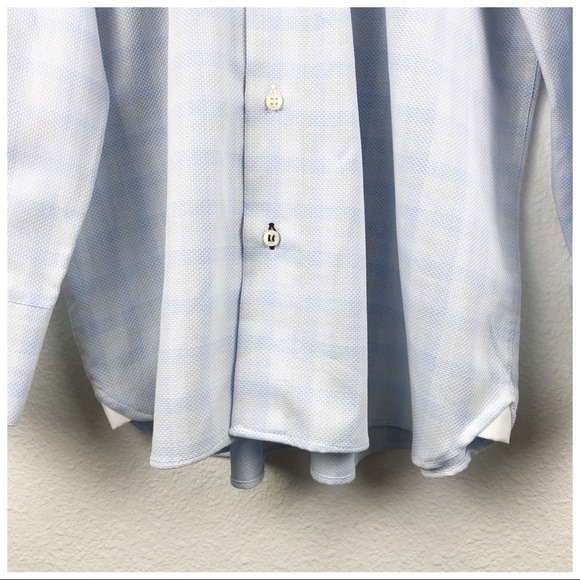 NWT Sebastien James Collection‎ Dress Shirt Blue Size XL - Picture 5 of 9